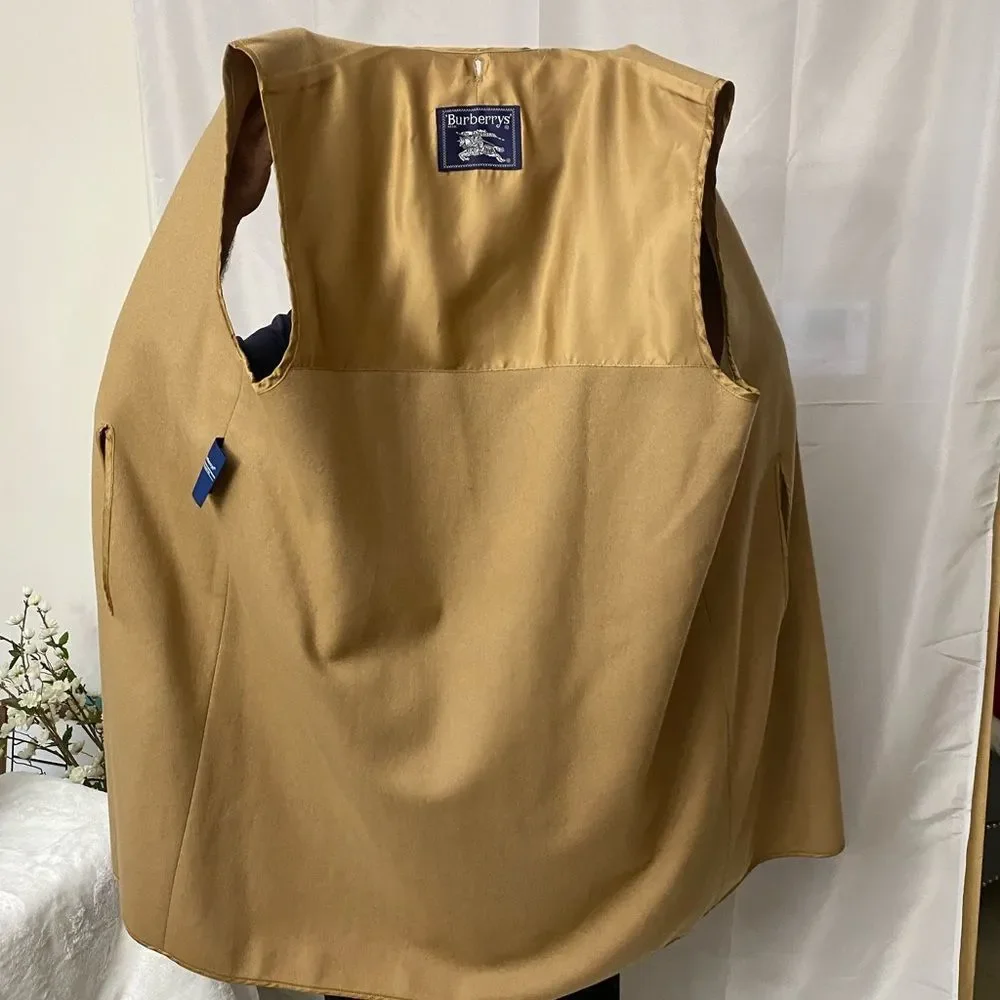 Burberrys London Vintage Camel Tan Trench
Coat Tan Wool Liner - Picture 13 of 15